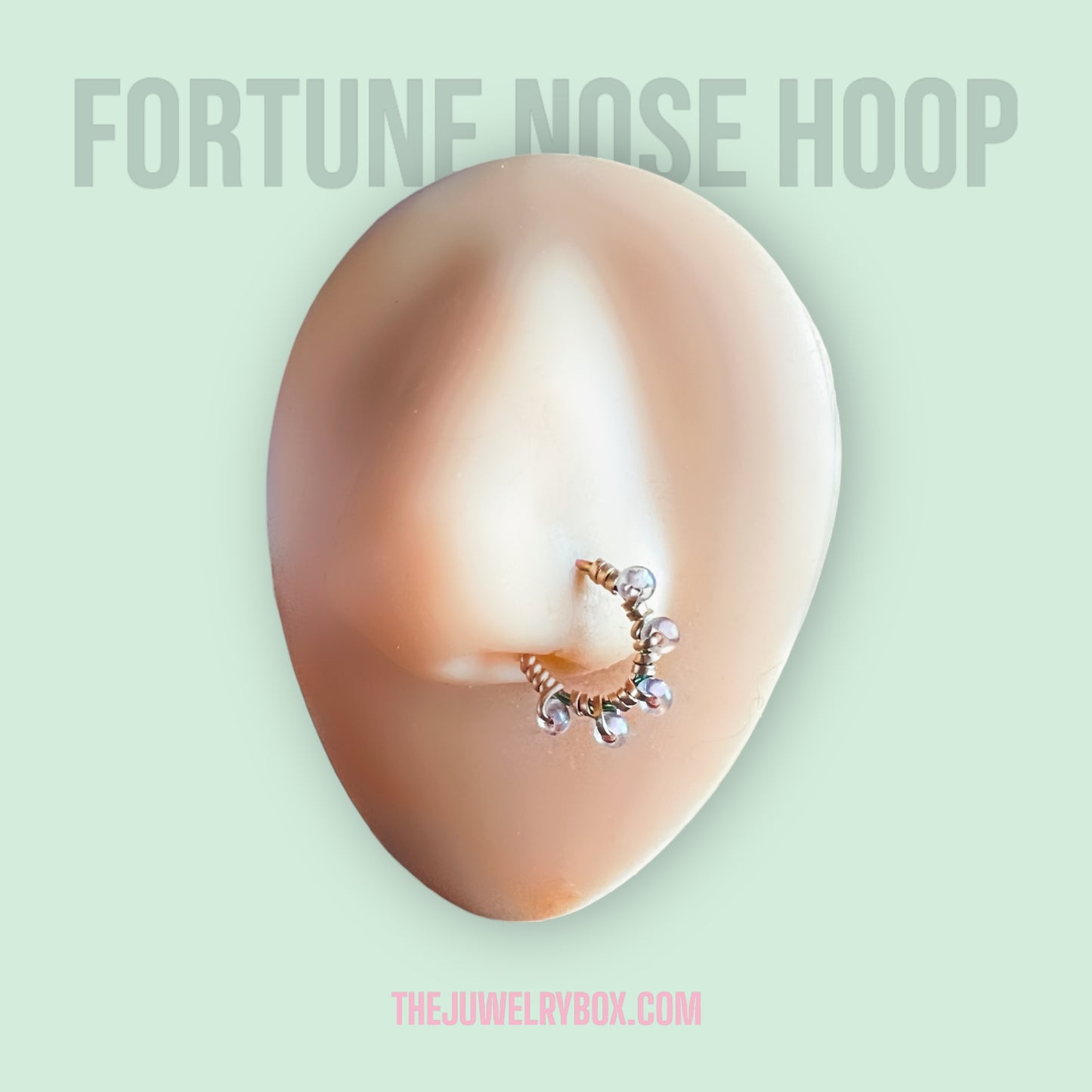 Fortune Nose Hoop