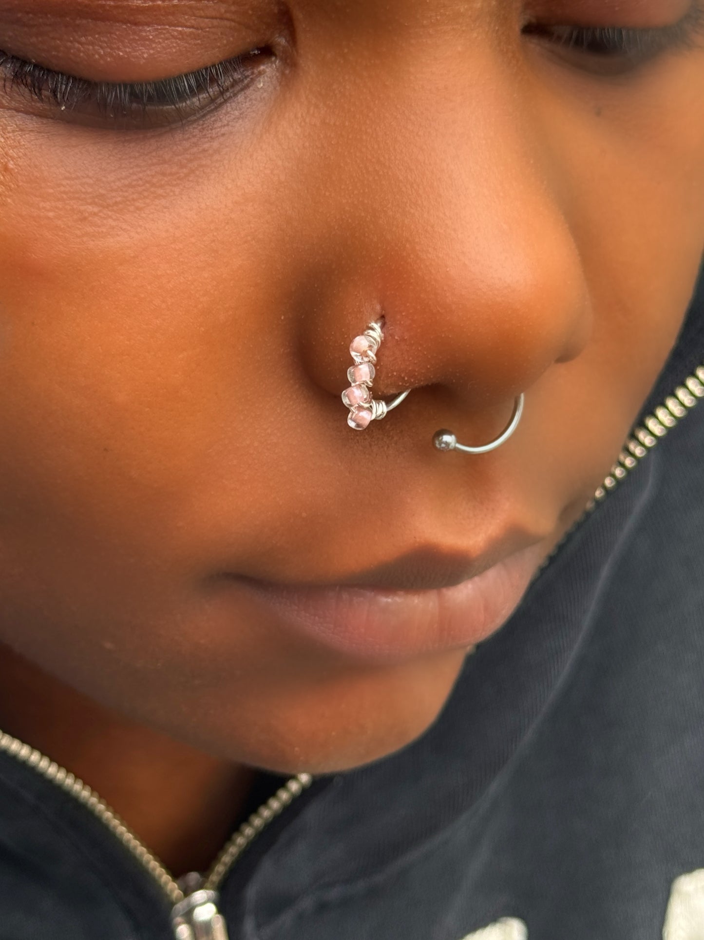 CLEAR VIEW NOSE HOOP