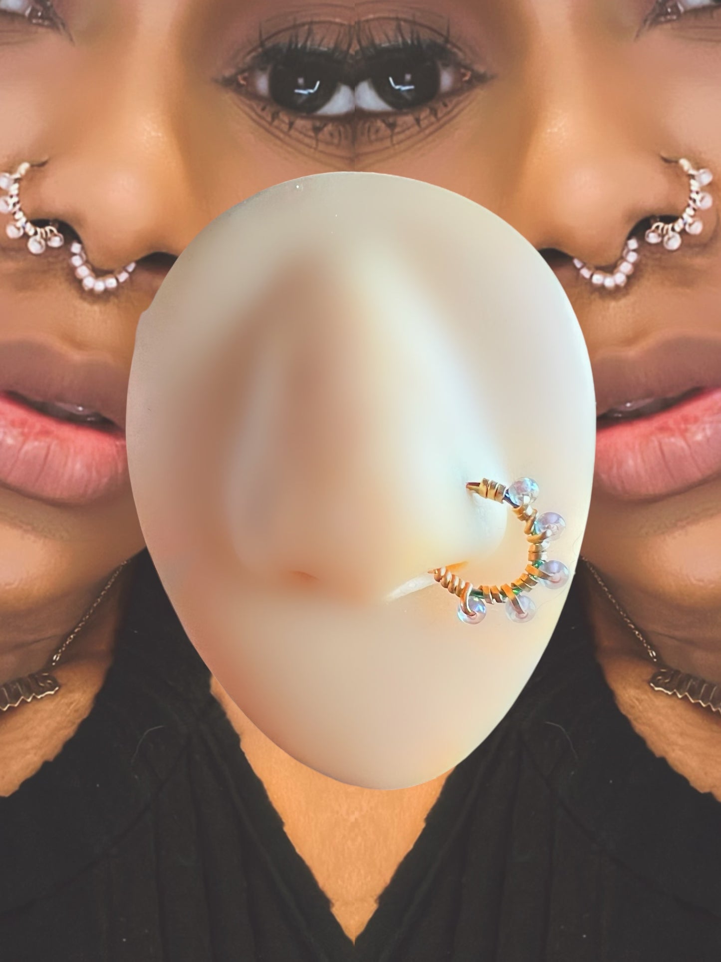 Fortune Nose Hoop