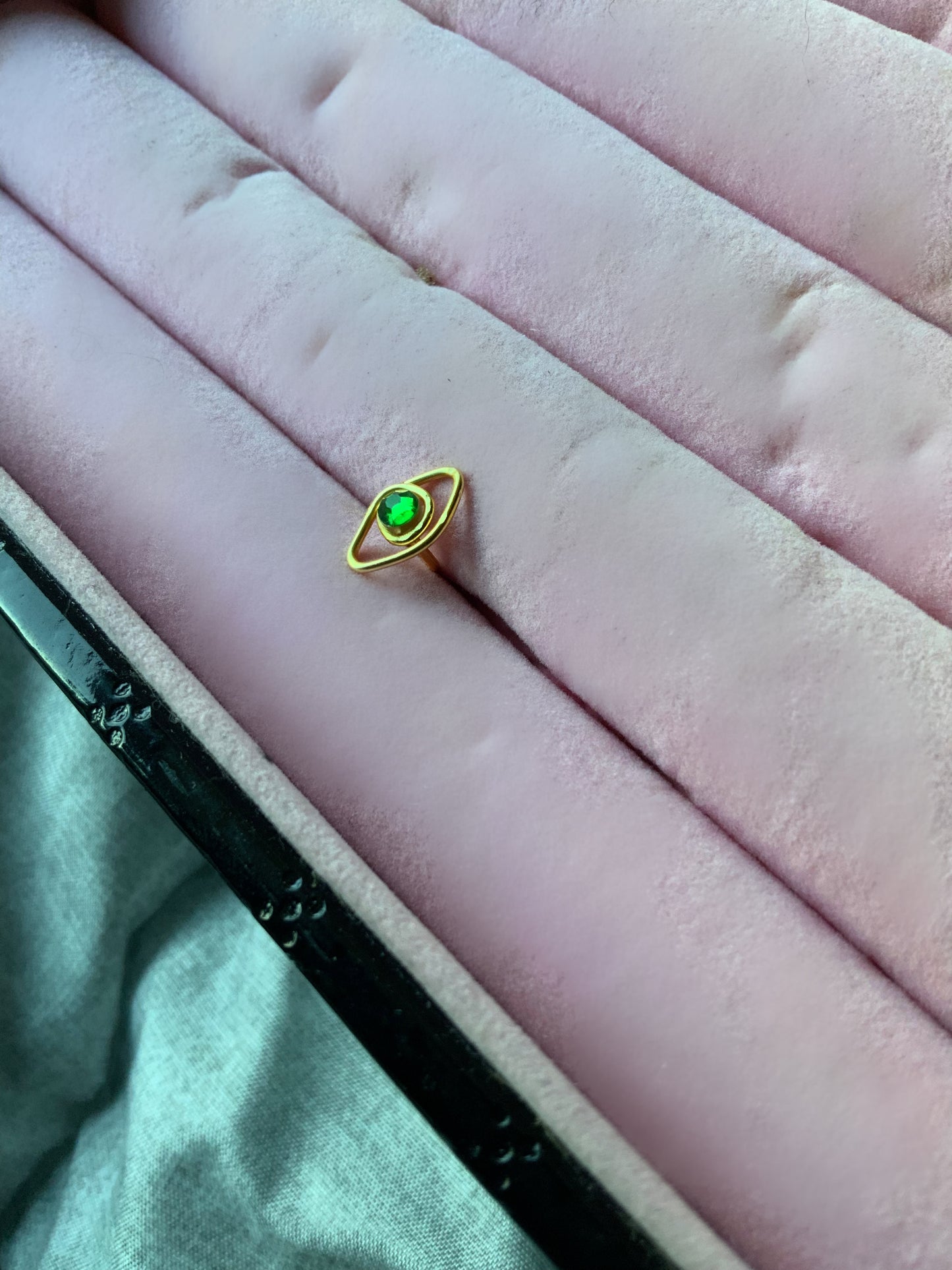 “Emerald Eye” Nose Stud