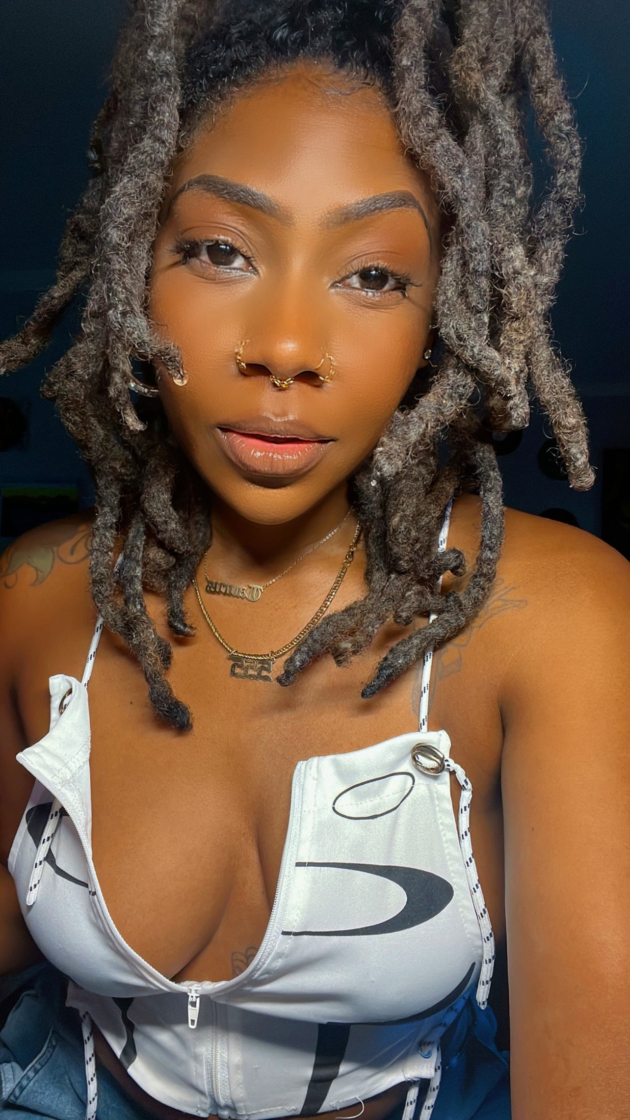 UNICORN Faux Nose Hoop Set(2)