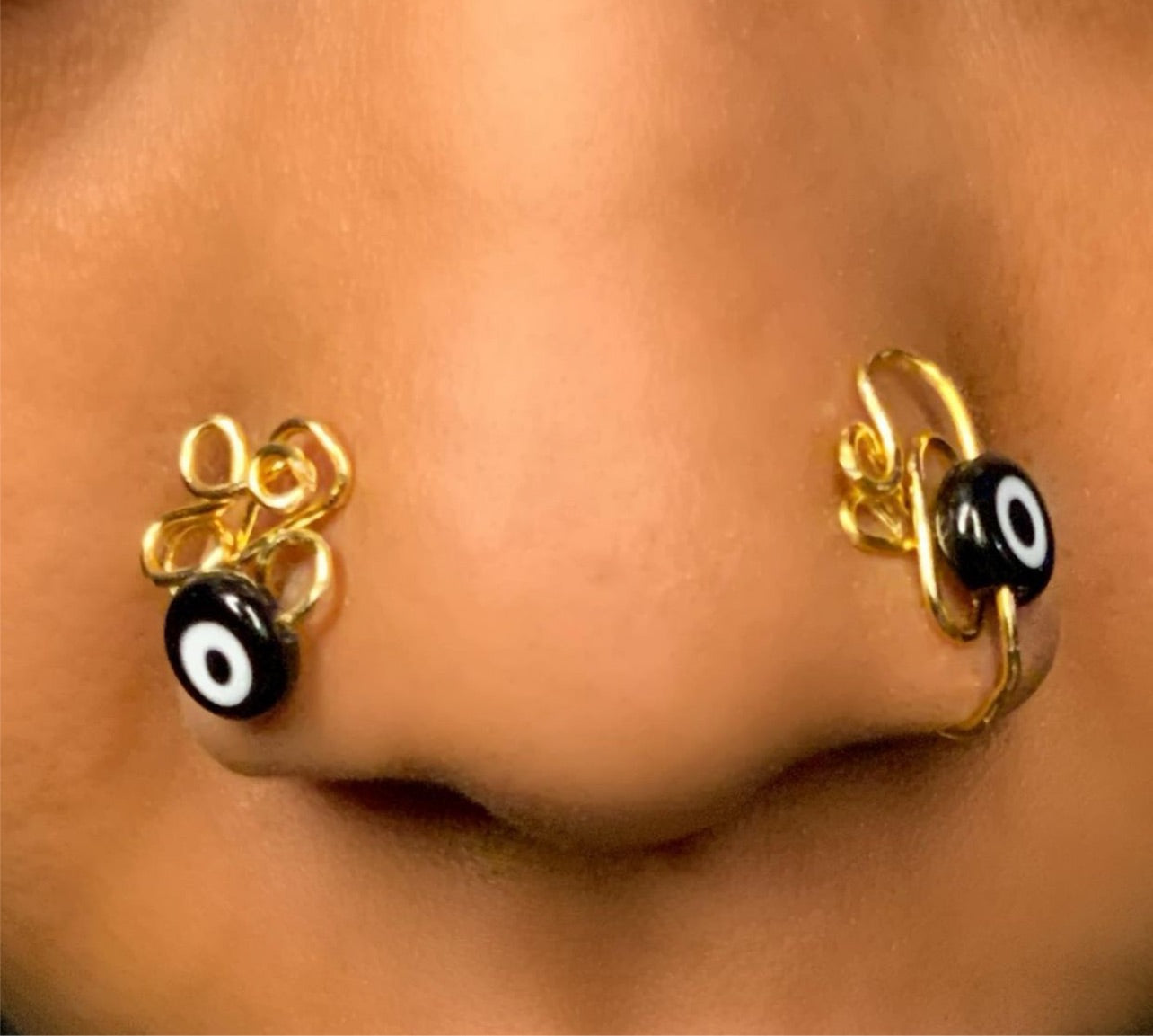 Eye Abstract Nose Stud (pierced noses only)