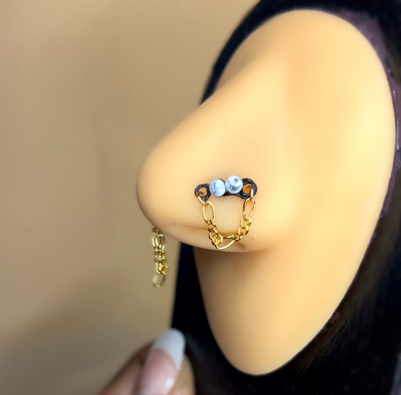 The “Zen” Nose Stud