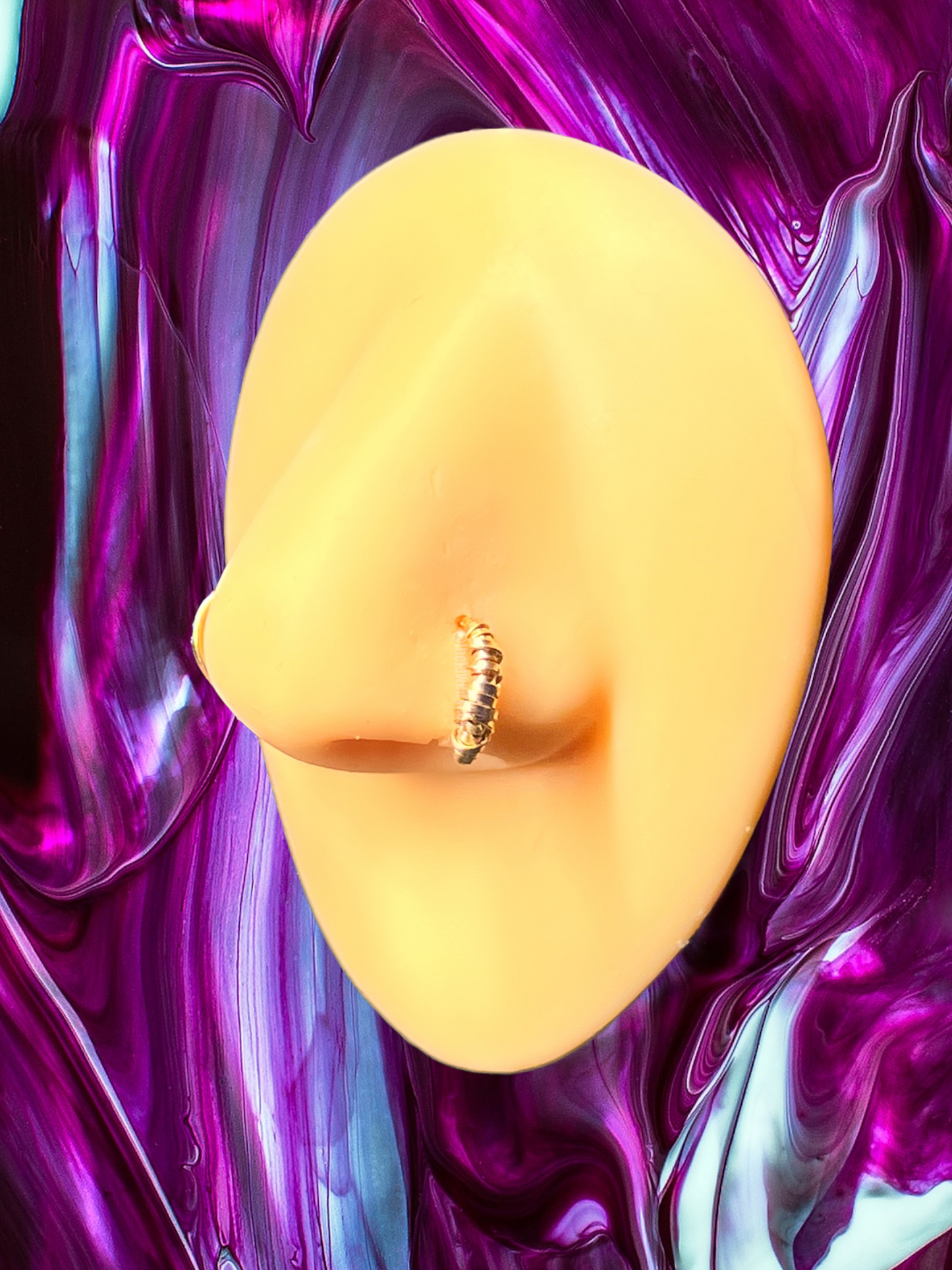 Retrograde Nose Hoop Set