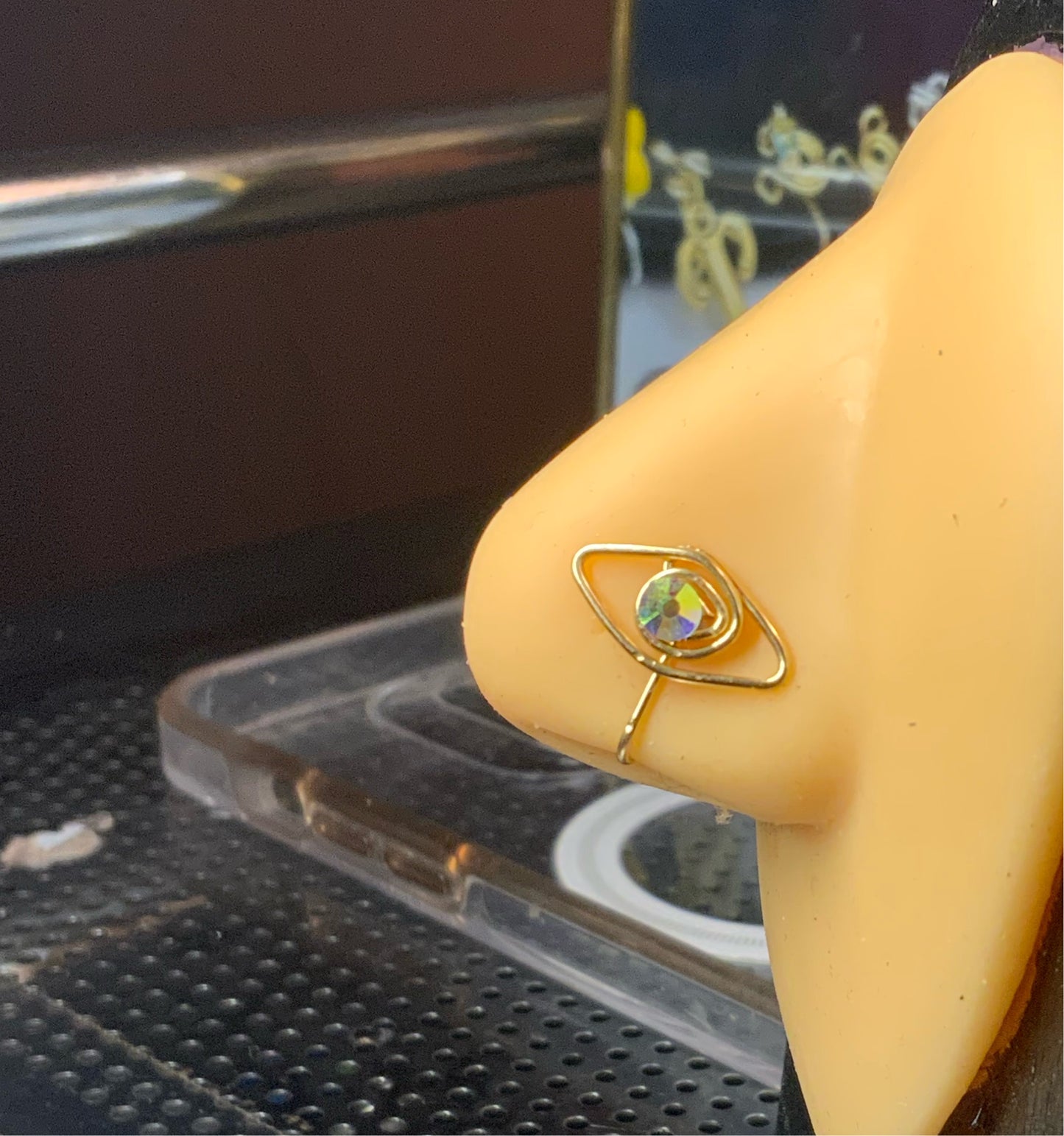 Crystal Eye Nose Cuff
