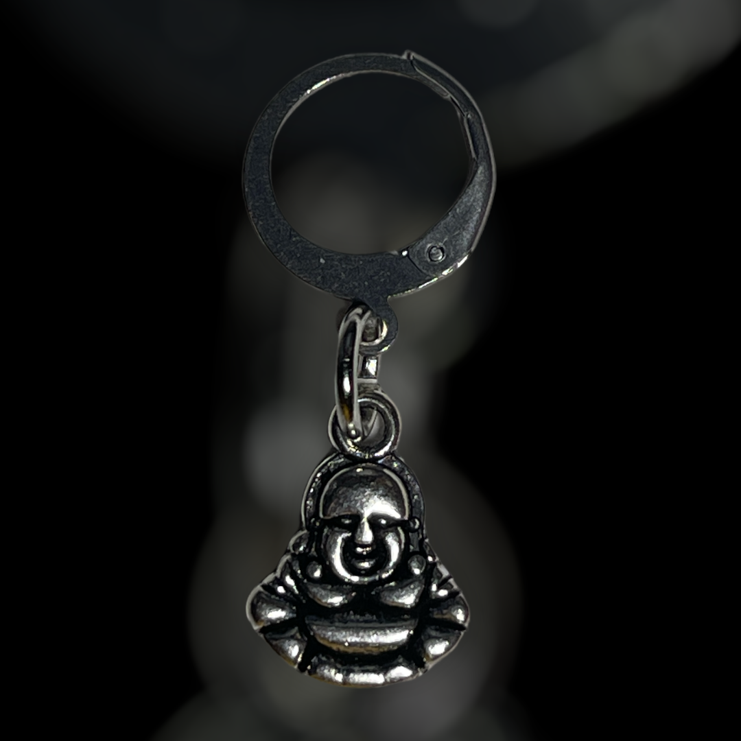 Buddha Man Earring
