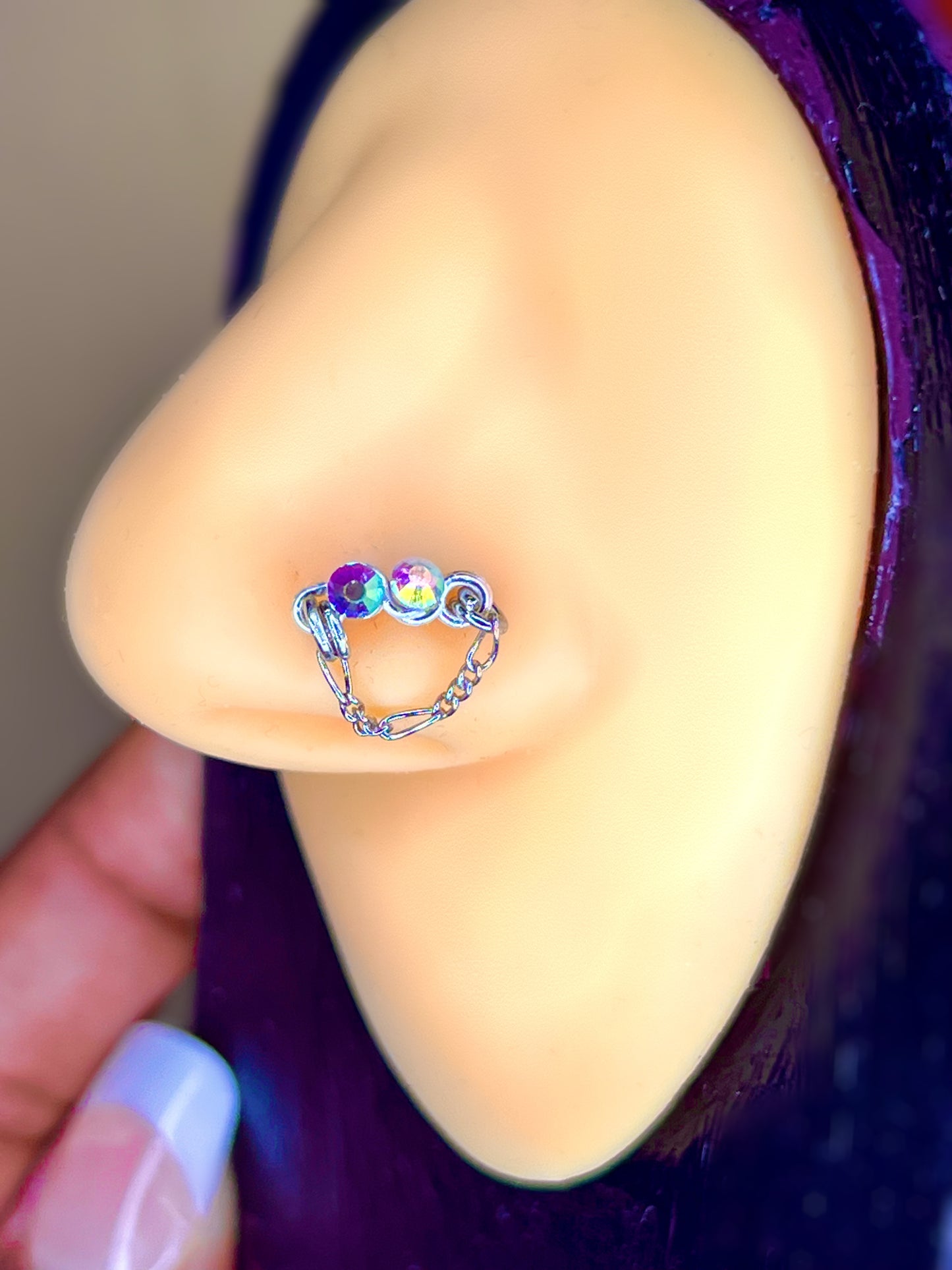 The “Zen” Nose Stud