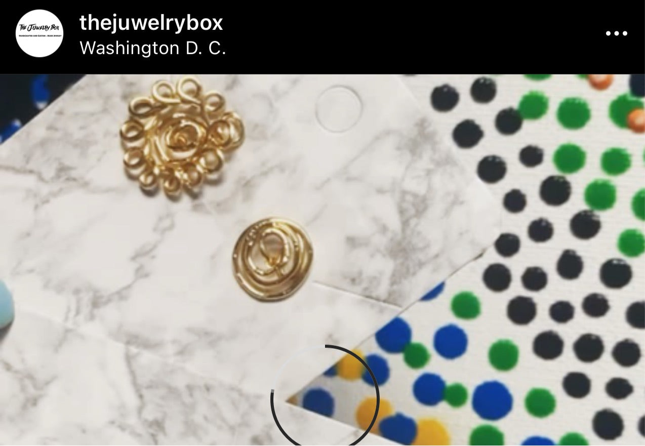 Rose Spiral NOSE Stud