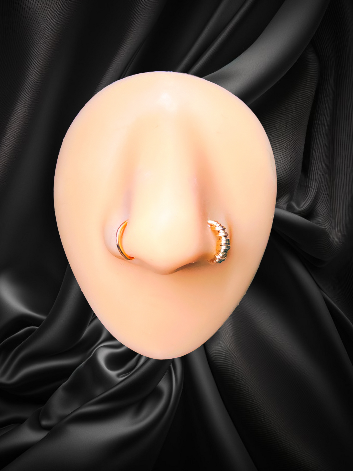 Retrograde Nose Hoop Set