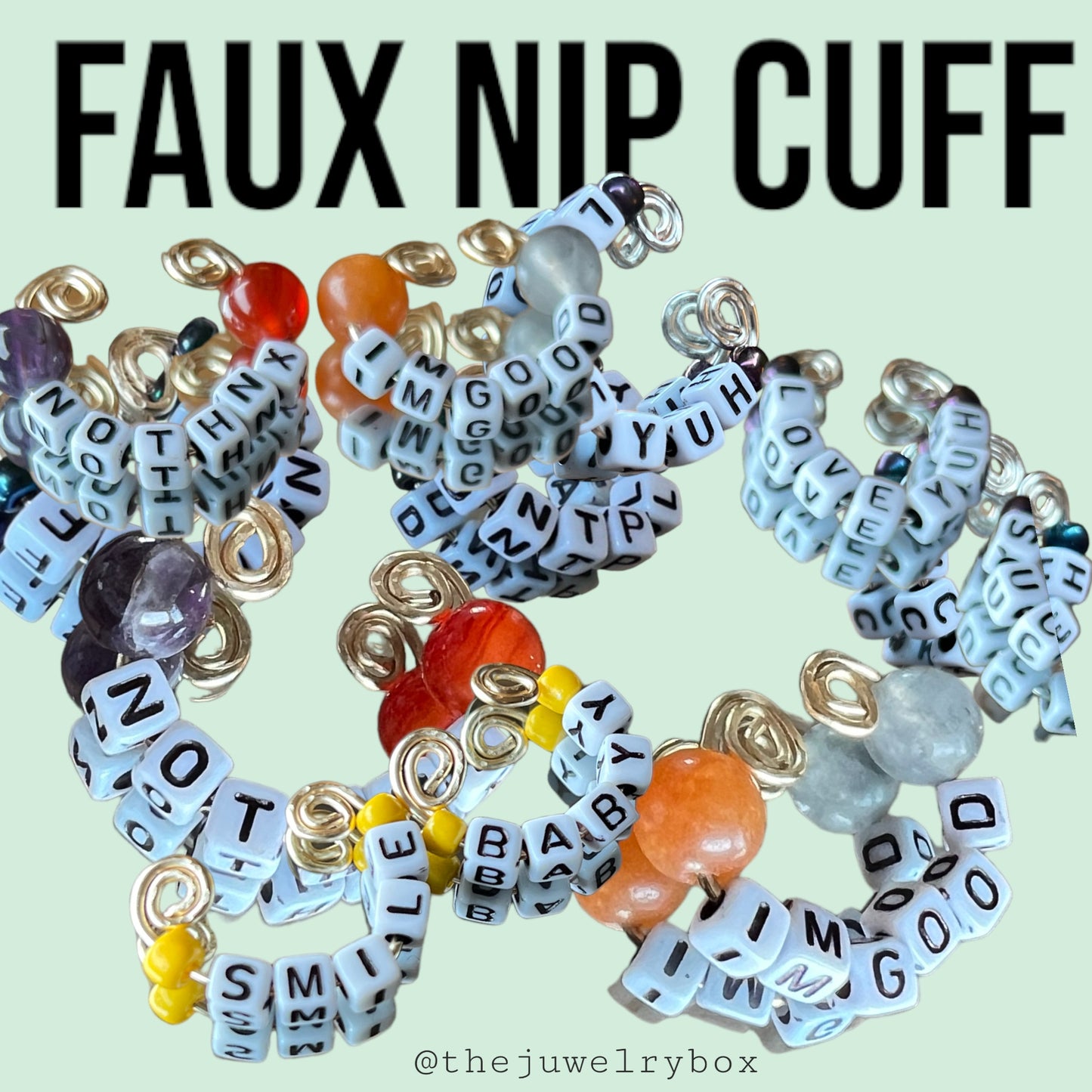 SPRING24’ FAUX NIP CUFF