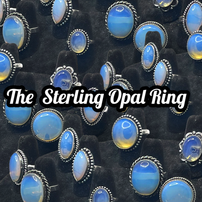 The Sterling Opal Ring