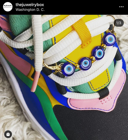 Evil Eye 🧿 “Sneaker Juwelz Shoe Charm