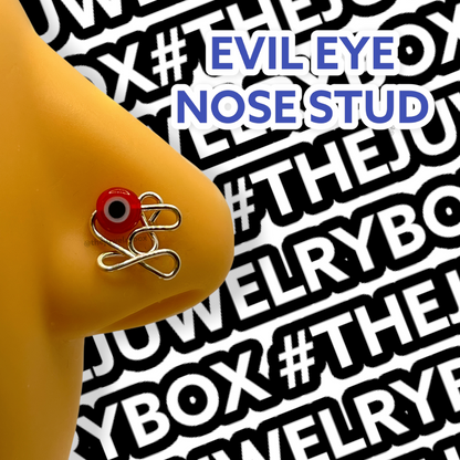 Eye Abstract Nose Stud (pierced noses only)