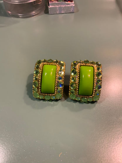 Miami Nights Clip On Earrings