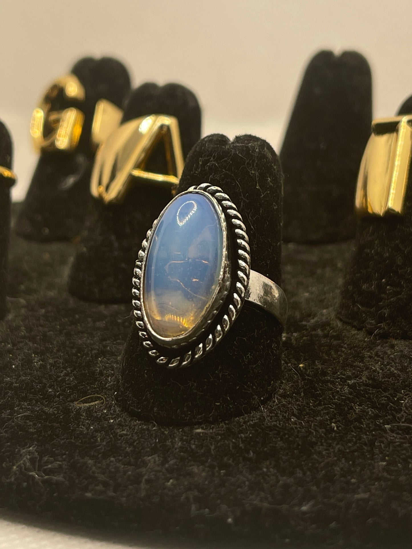 The Sterling Opal Ring