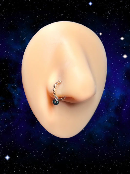 Celestial Faux Hoop Ring ( No Piercing Needed)